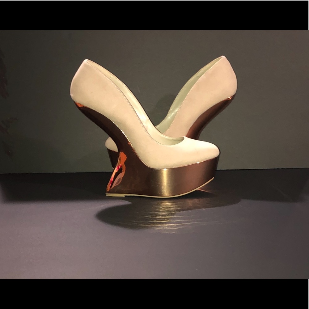 Wedged heels